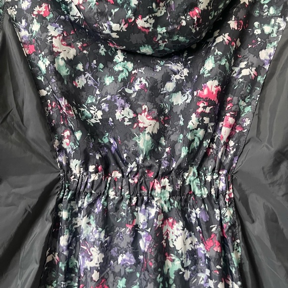 Stoic Girls’ Floral Printed Faux “Fur” Lined Raincoat - Picture 9 of 10